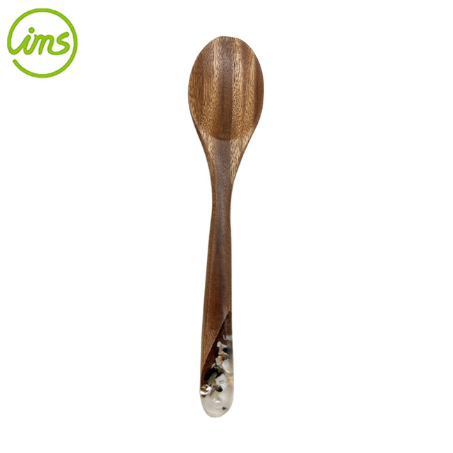 Epoxy Resin Acacia Wood Solid Spoon